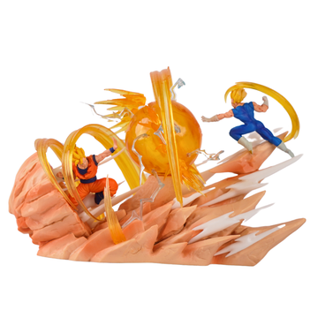 Dragon Ball Z Anime Goku Super Saiyan Vs Vegeta Action Figure