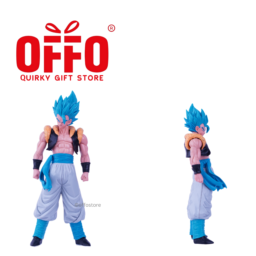 Anime Super Saiyan Blue Gogeta Action Figure Dragon Ball Z Dragon