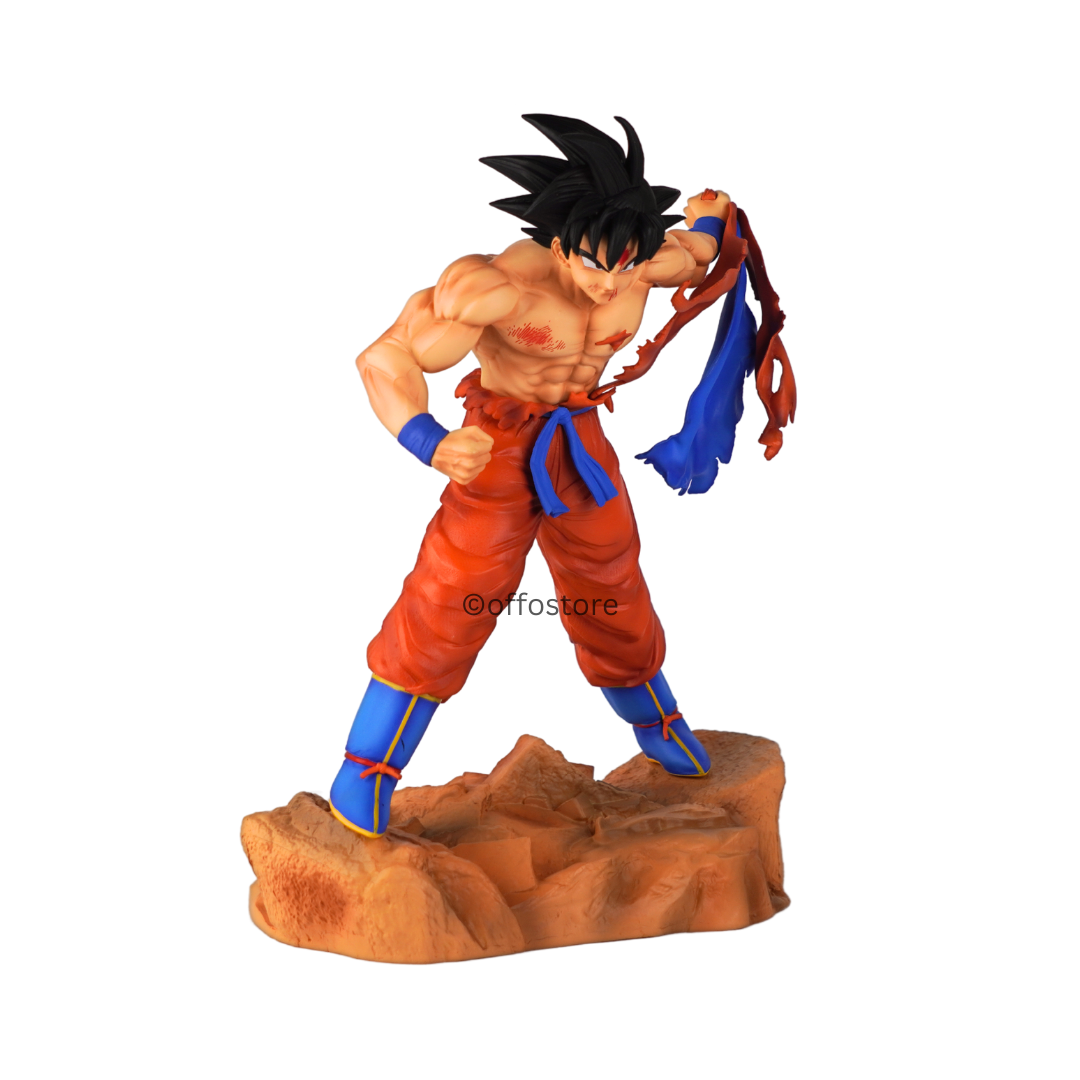 Anime Dragon Ball Z Goku tearing Clothes  Action Figure