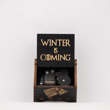 Game of Thrones Automatic Music Box – Wooden Collectible with Iconic Theme Tune