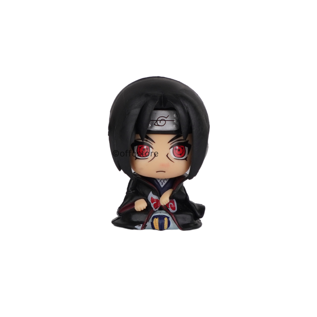 Naruto Anime Itachi Sitting Mini Action Figure