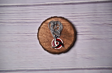 Naruto Anime Itachi Mangekyou Sharingan Locket With Chain