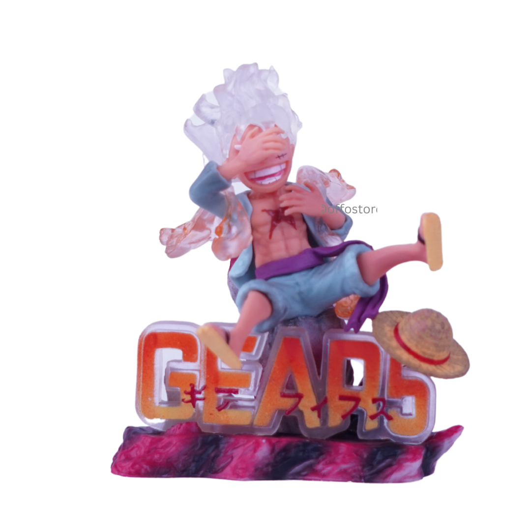 One Piece Anime Luffy Gear 5 Action Figure