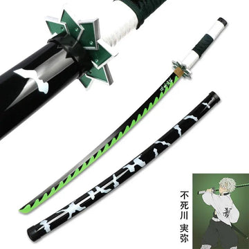 Demon Slayer Sanemi Wooden Practice Katana