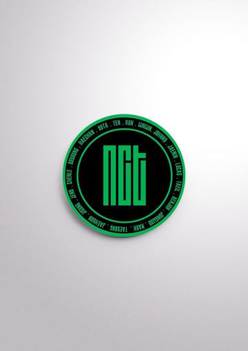NCT Scratch-Proof Button Badge