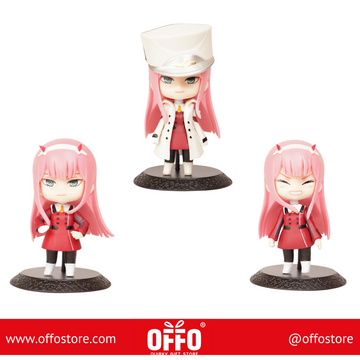 Zero Two Set Of 3 Action Figures
