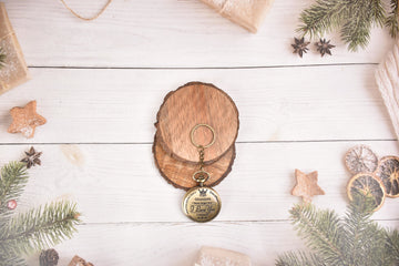 Grandpa Pocket Watch Keychain