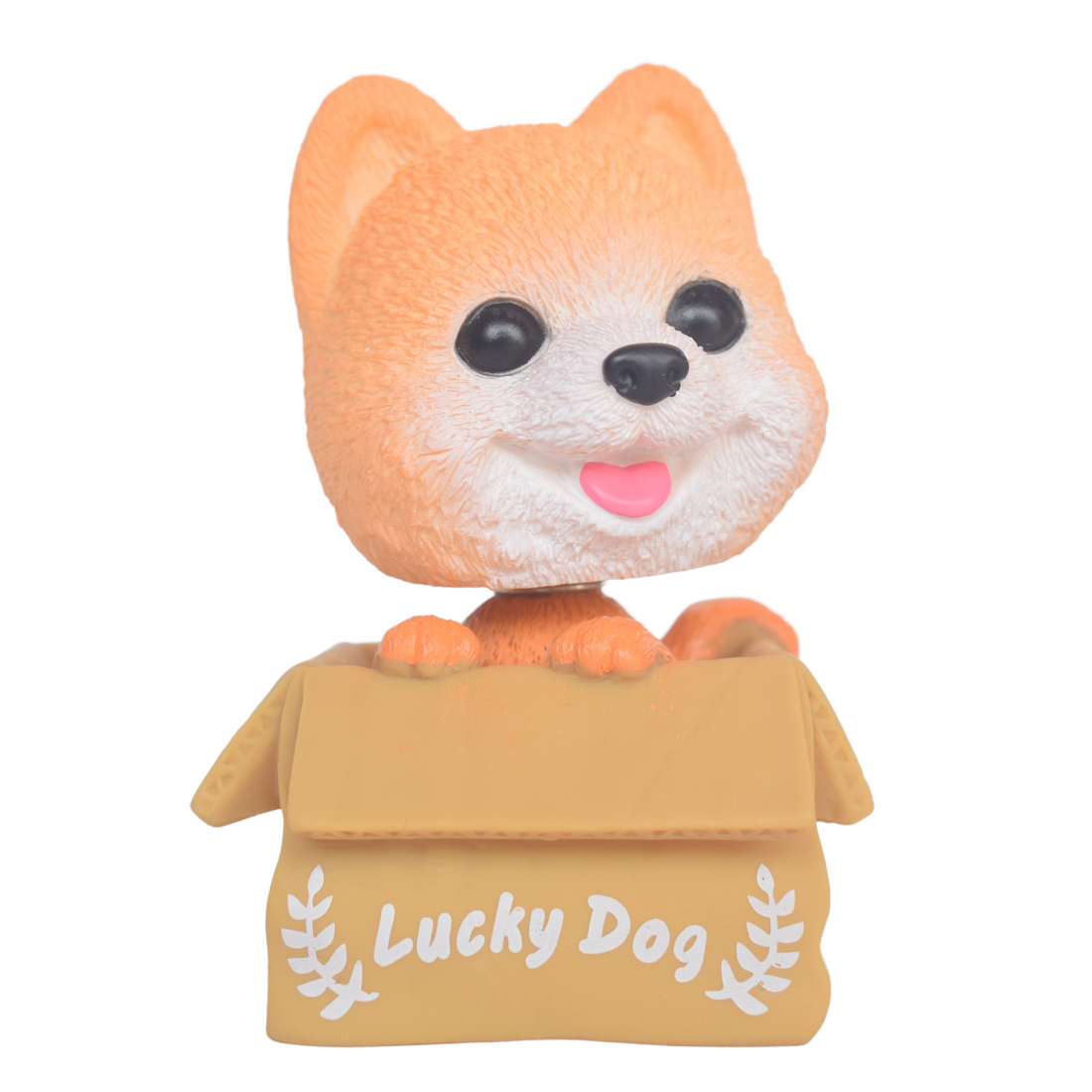 Lucky dog (Brown) Bobblehead