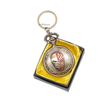 Bleach Anime Kurosaki Mask Antique Pocket Watch Keychain