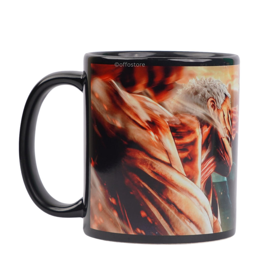 Attack on titan - Black Ceramic Mug