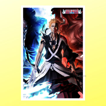 Bleach Anime Ichigo Kurosaki Wall Poster