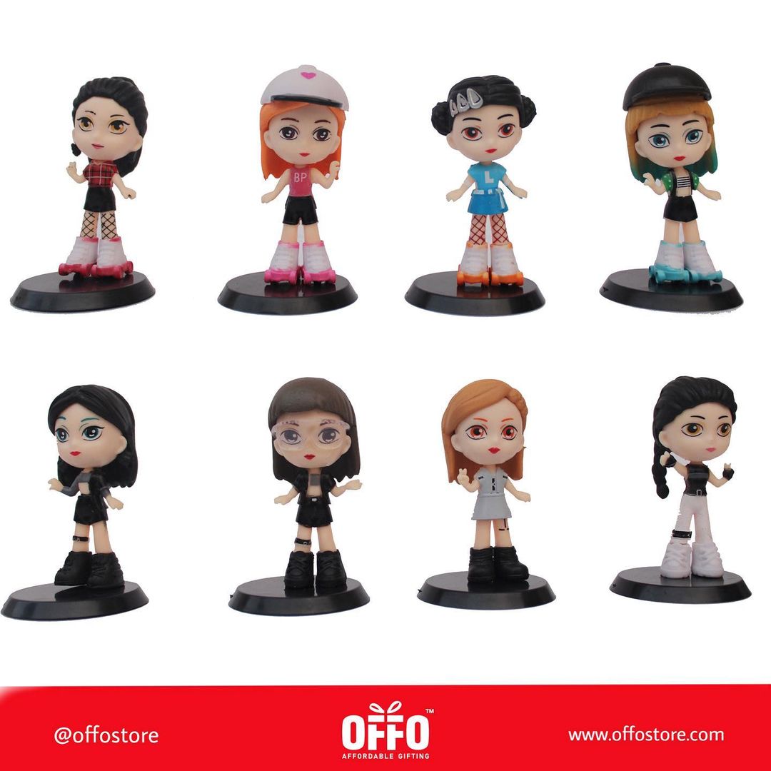 BLACKPINK 8個　セット Black Pink Action figures Set of 8 [6-8 cm]