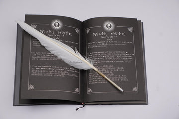 Death Note Anime Notebook With Feather Pen & Bookmark