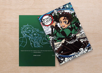 Anime: Demon Slayer Tanjiro Velvet Finish A5 Notebook