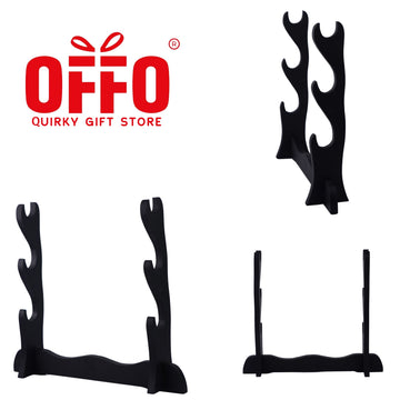 3 Step Wooden Katana Stand