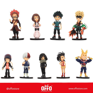My Hero Academia Set Of 12 Action Figures