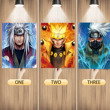 Naruto Anime 3D Poster - E