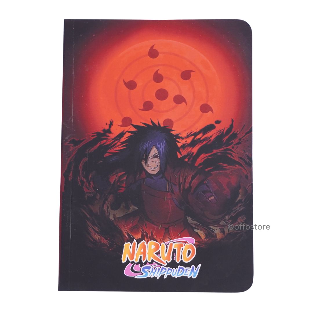 Anime:Naruto shippudin Madara uchiha velvet finish A5 book