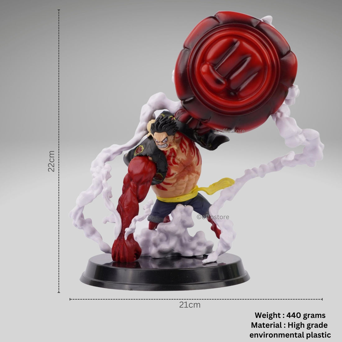 One Piece Anime - Monkey D Luffy Gear 4 Action Figure