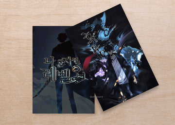 Anime: Solo Leveling Velvet Finish A5 Notebook