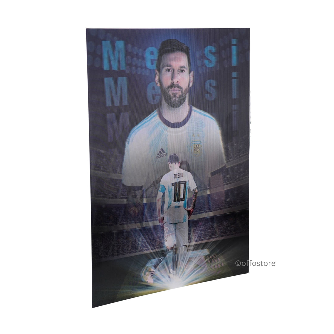 Messi 3D Poster