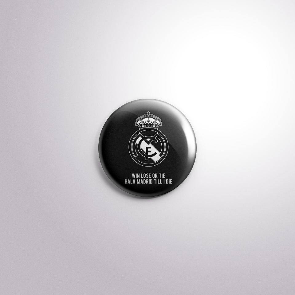 Real Madrid Scratch-Proof Button Badge