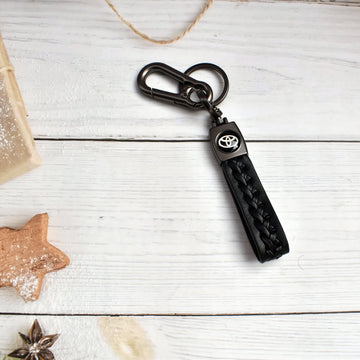 Toyota Leather Keychain