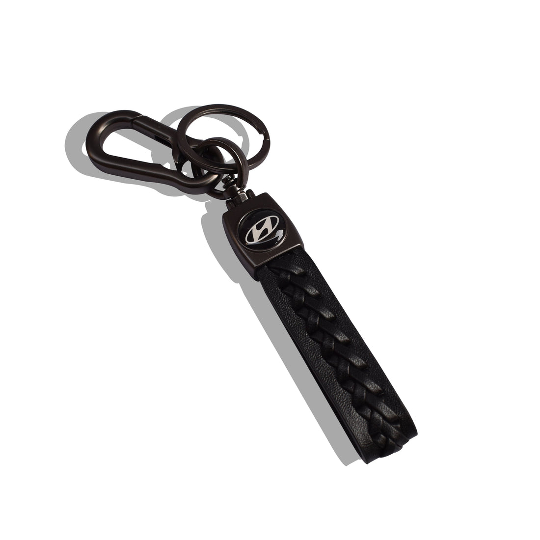 Hyundai Leather Keychain