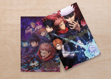 Anime: Jujutsu Kaisen Velvet Finish A5 Notebook