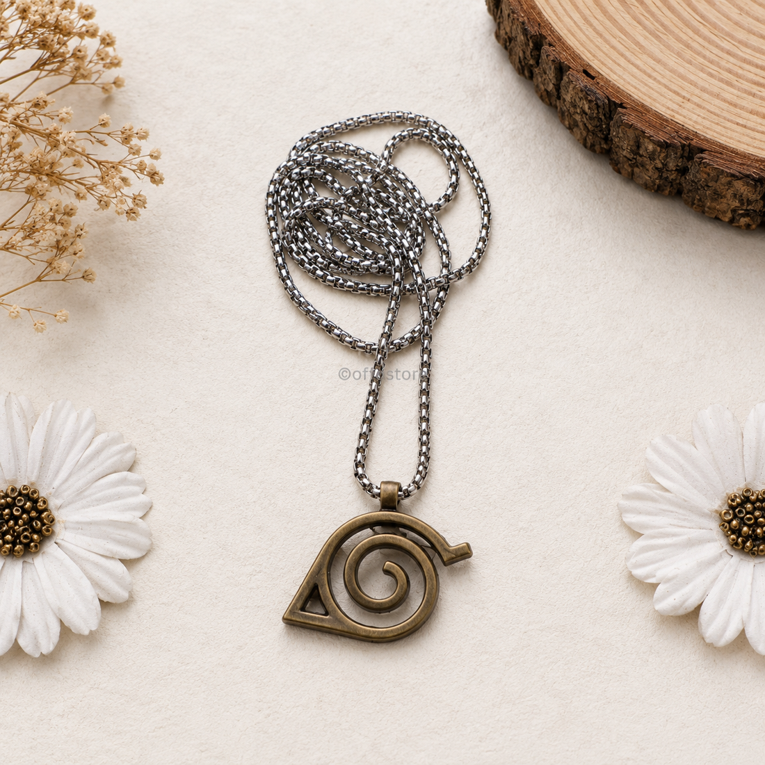 Naruto Anime Hidden Leaf Village Locket