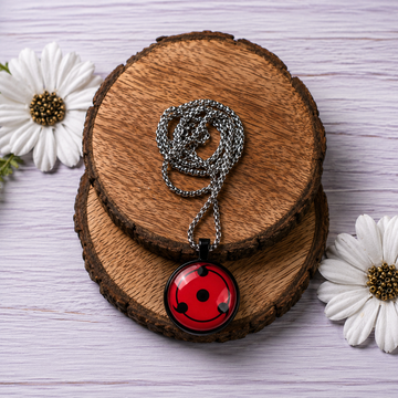 Naruto Anime Three Tomoe Sharingan Locket
