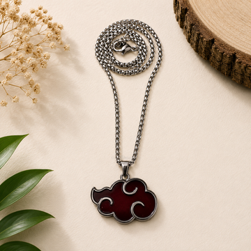 Naruto Anime Akatsuki Locket silver