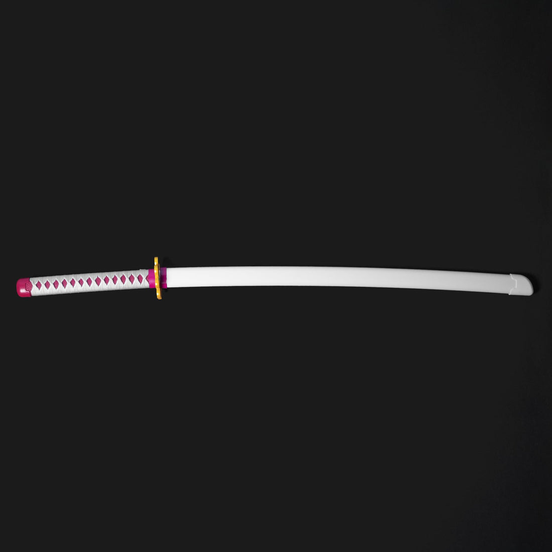 Demon Slayer Mitsuri Neon LED Katana – 100cm Life-Size Light-Up Anime Sword for Cosplay, Display & Training | Elegant Gift for Fans, Kids, Teens & Collectors