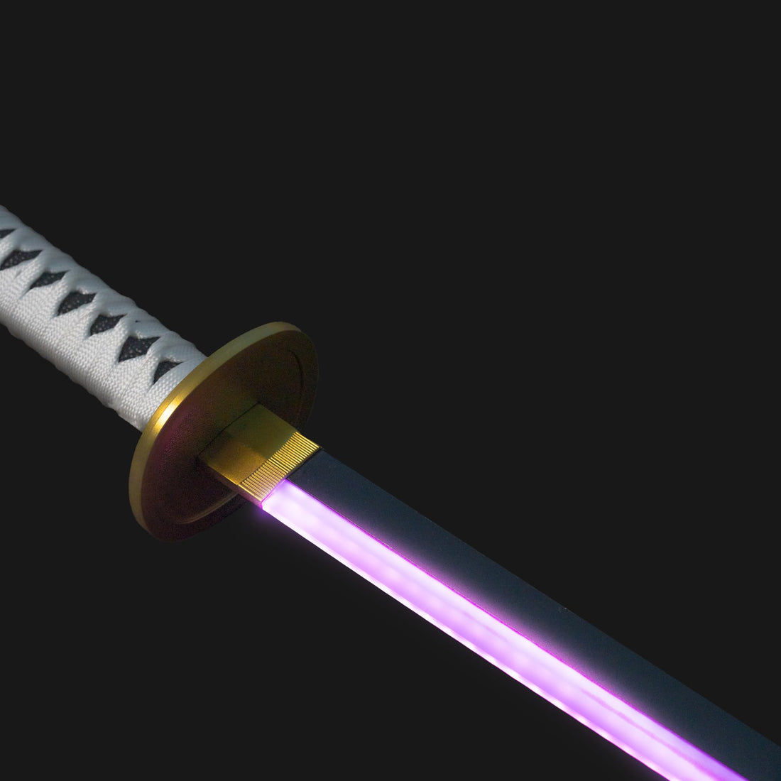 One Piece Zoro Wado Ichimonji Neon LED Katana – 100cm Life-Size Light-Up Anime Sword for Cosplay, Display & Training | Elegant Gift for Fans, Kids, Teens & Collectors.