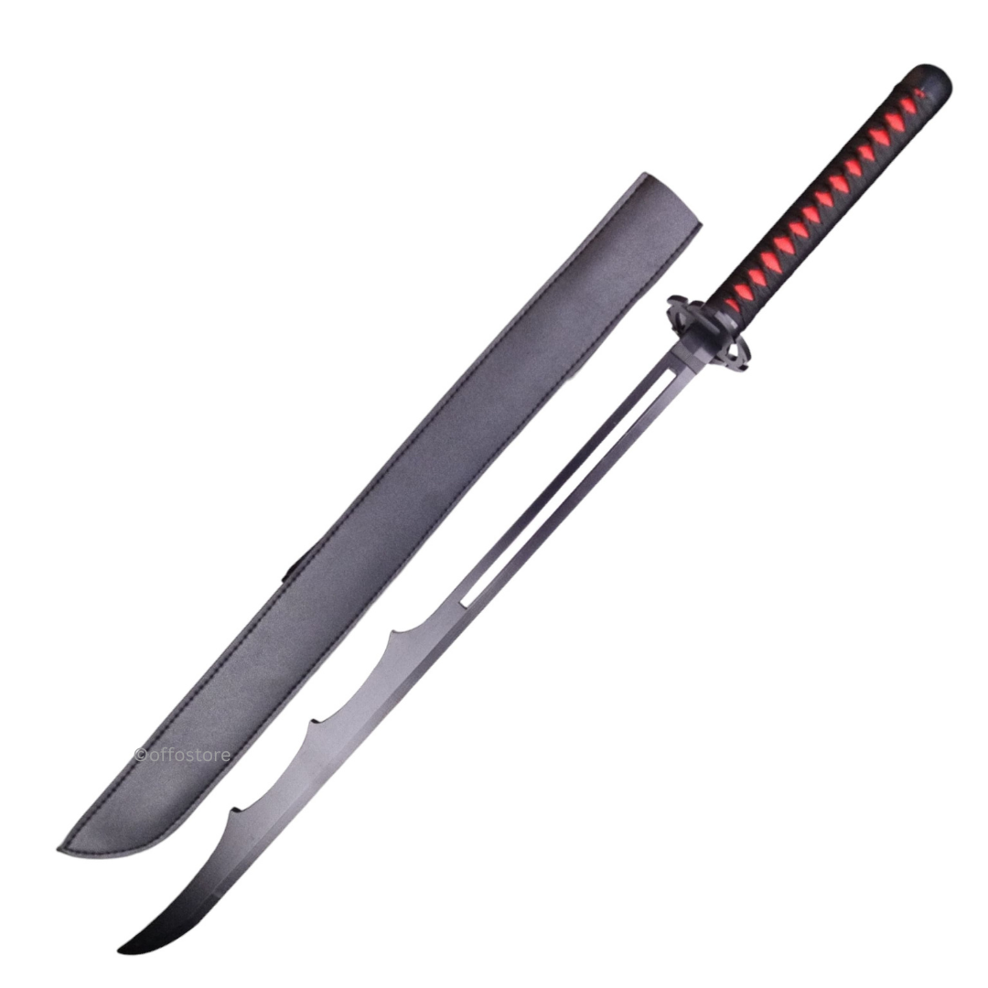 Mugetsu Zangetsu Katana Replica – 100cm Final Getsuga Tenshou Sword of Ichigo Kurosaki from Bleach