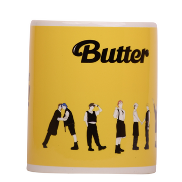 BTS Butter - White Ceramic Mug