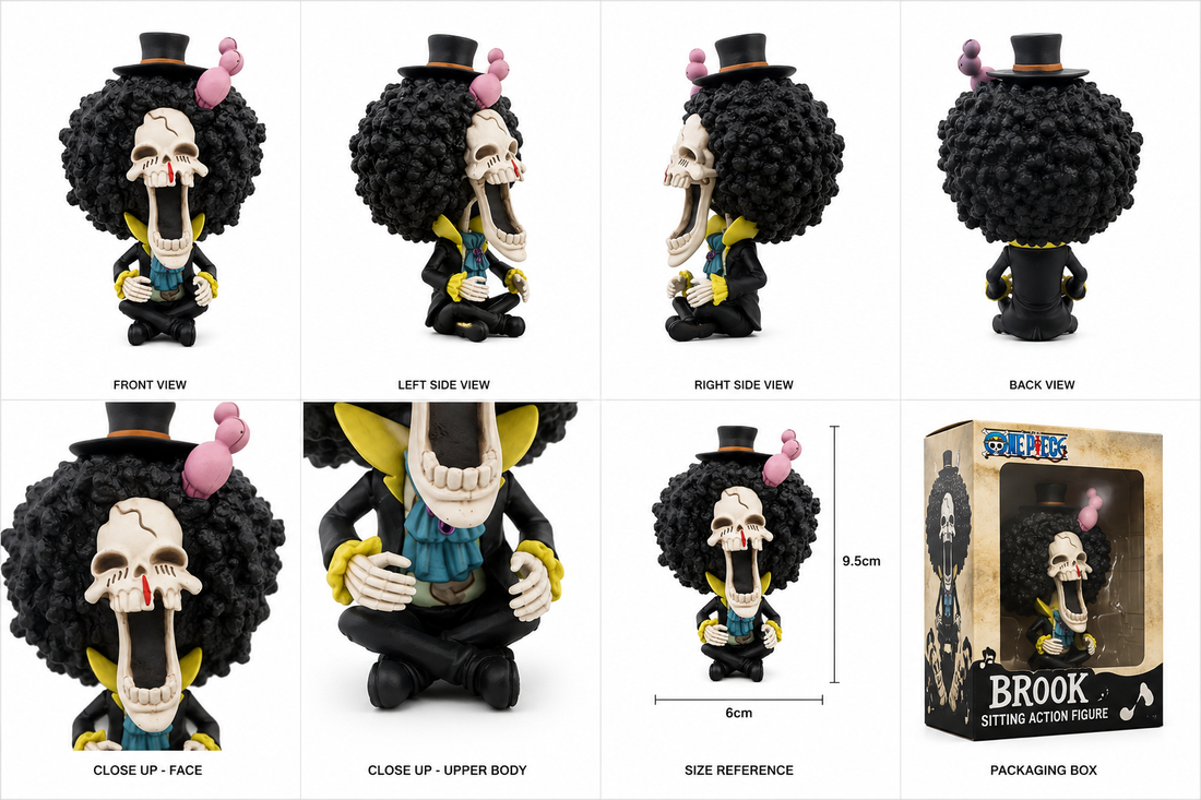 Brook One Piece Sitting Action Figure