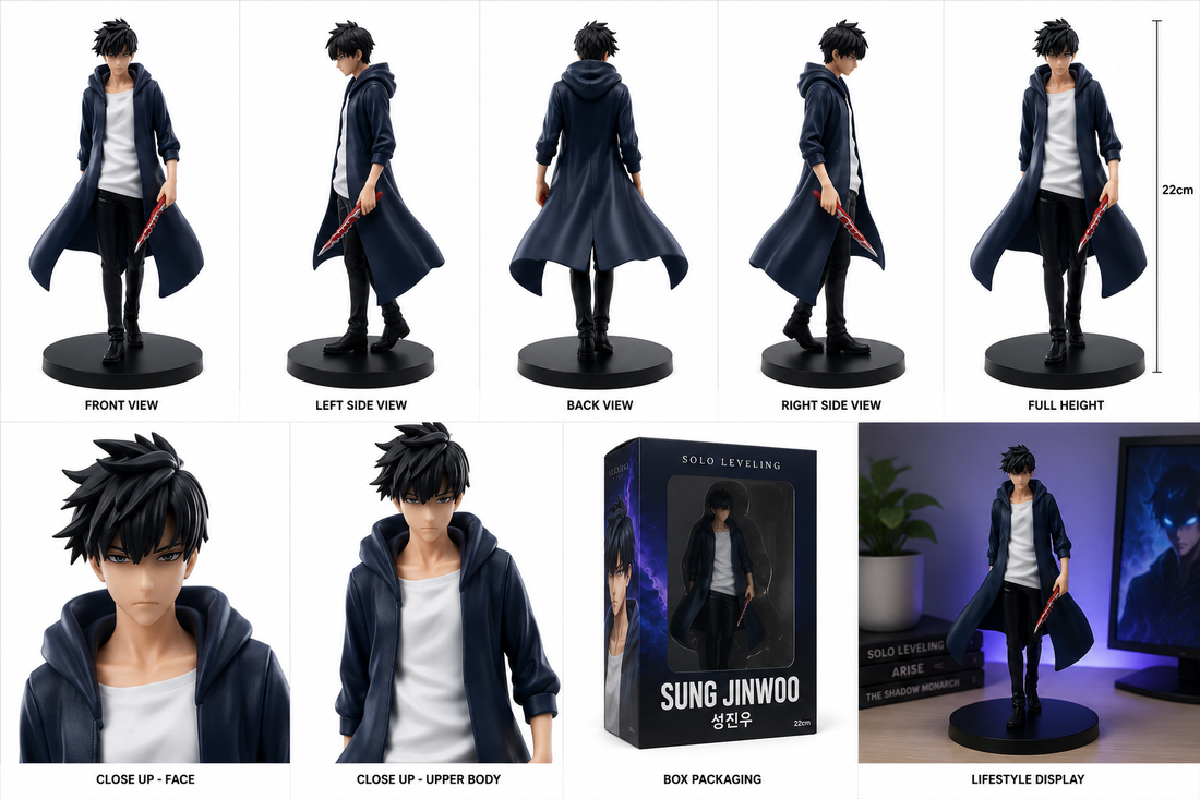 Solo Leveling Sung Jinwoo Action Figure