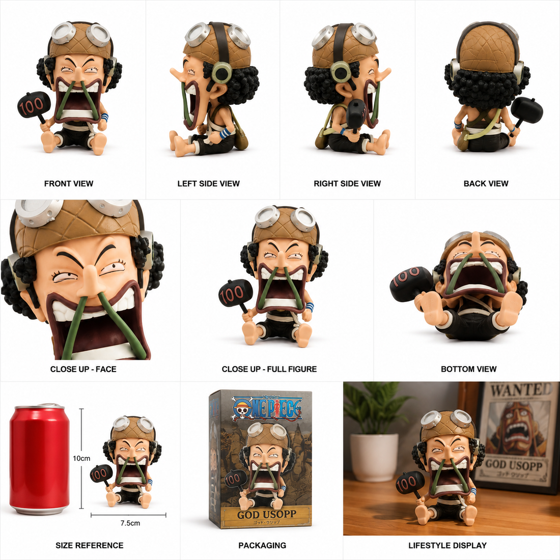 One Piece God Usopp Action Figure