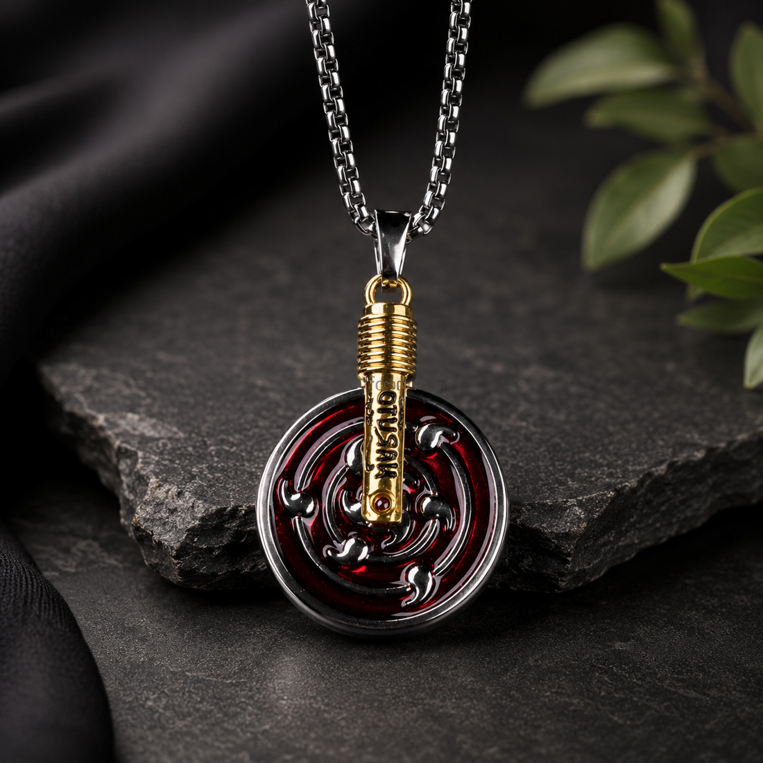 Naruto Anime Rinne Sharingan Locket