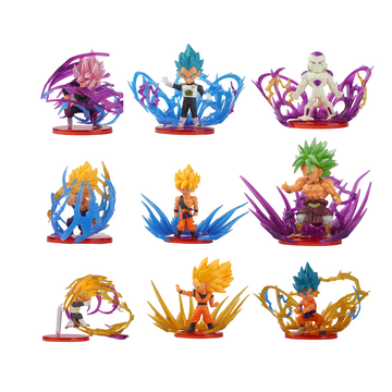 Dragon Ball Z Anime Set of 9 Action Figures