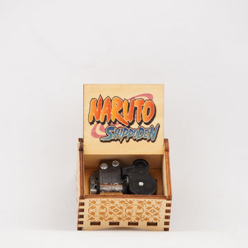 Naruto Automatic Music Box – Classic Wooden Anime Crank Toy with Iconic Theme Tune