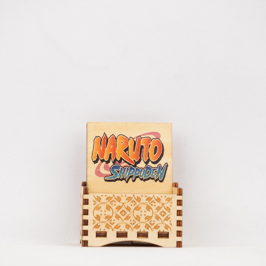 Naruto Automatic Music Box – Classic Wooden Anime Crank Toy with Iconic Theme Tune
