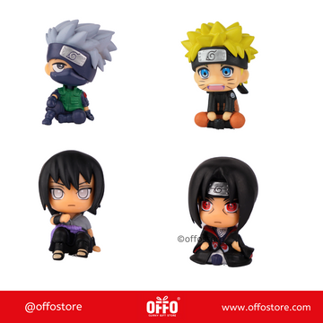 Naruto Anime Set of 4 Action Figures