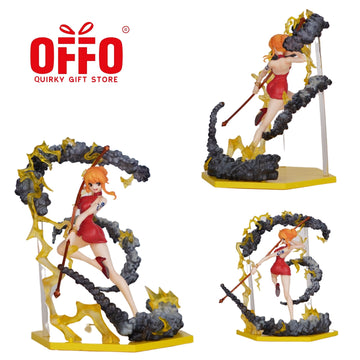 One Piece Anime Nami Clima-Tact Action Figure