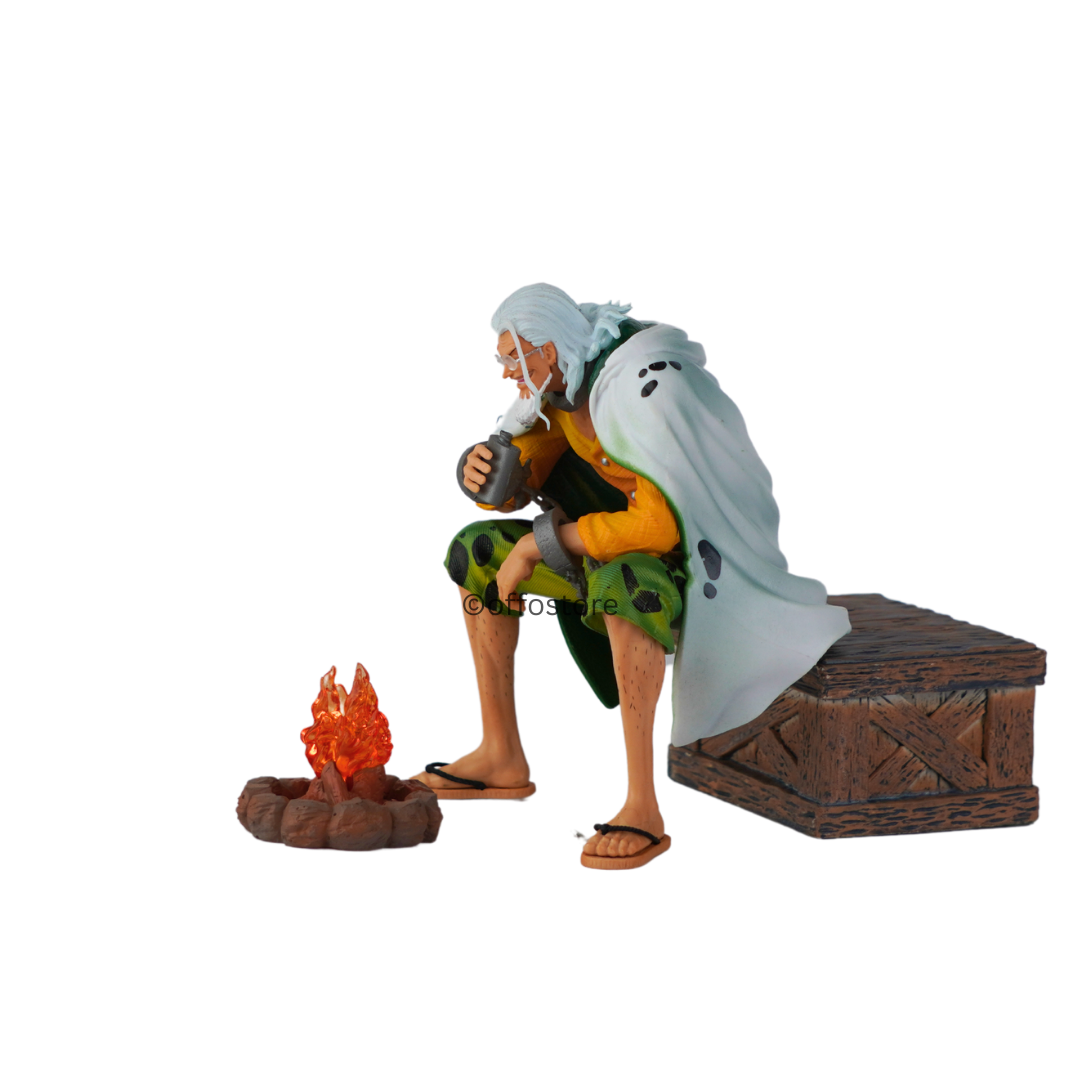 Anime One Piece Rayleigh Action Figure