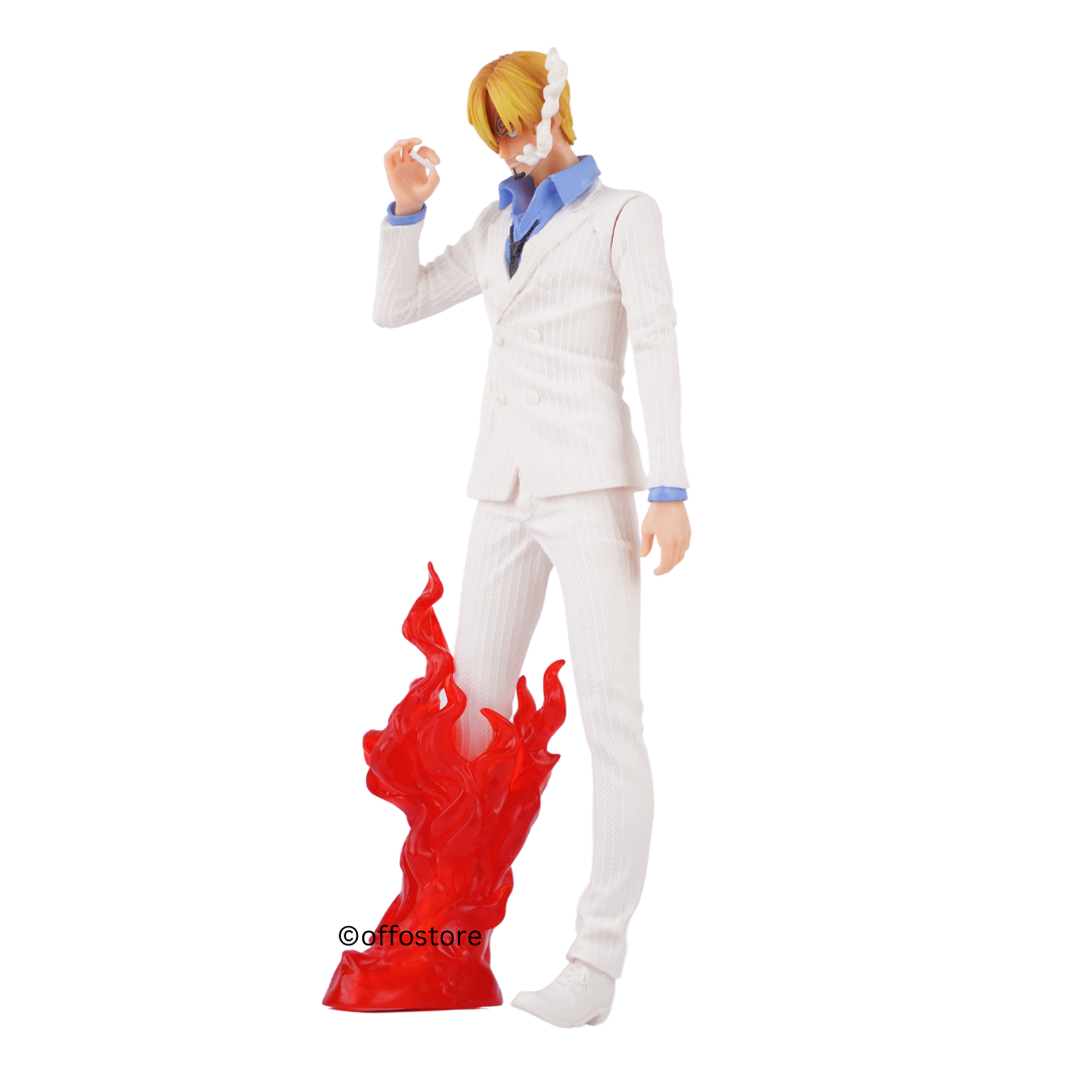 One Piece Anime Sanji White Action Figure