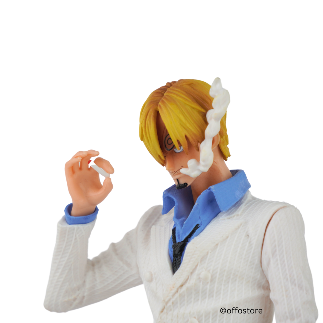 One Piece Anime Sanji White Action Figure