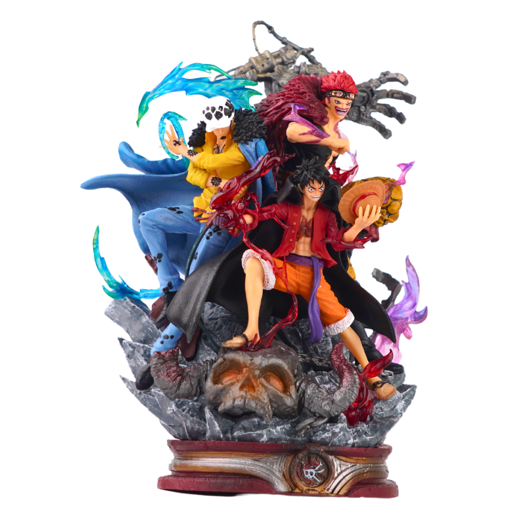 One Piece Anime Three Captains Action Figure