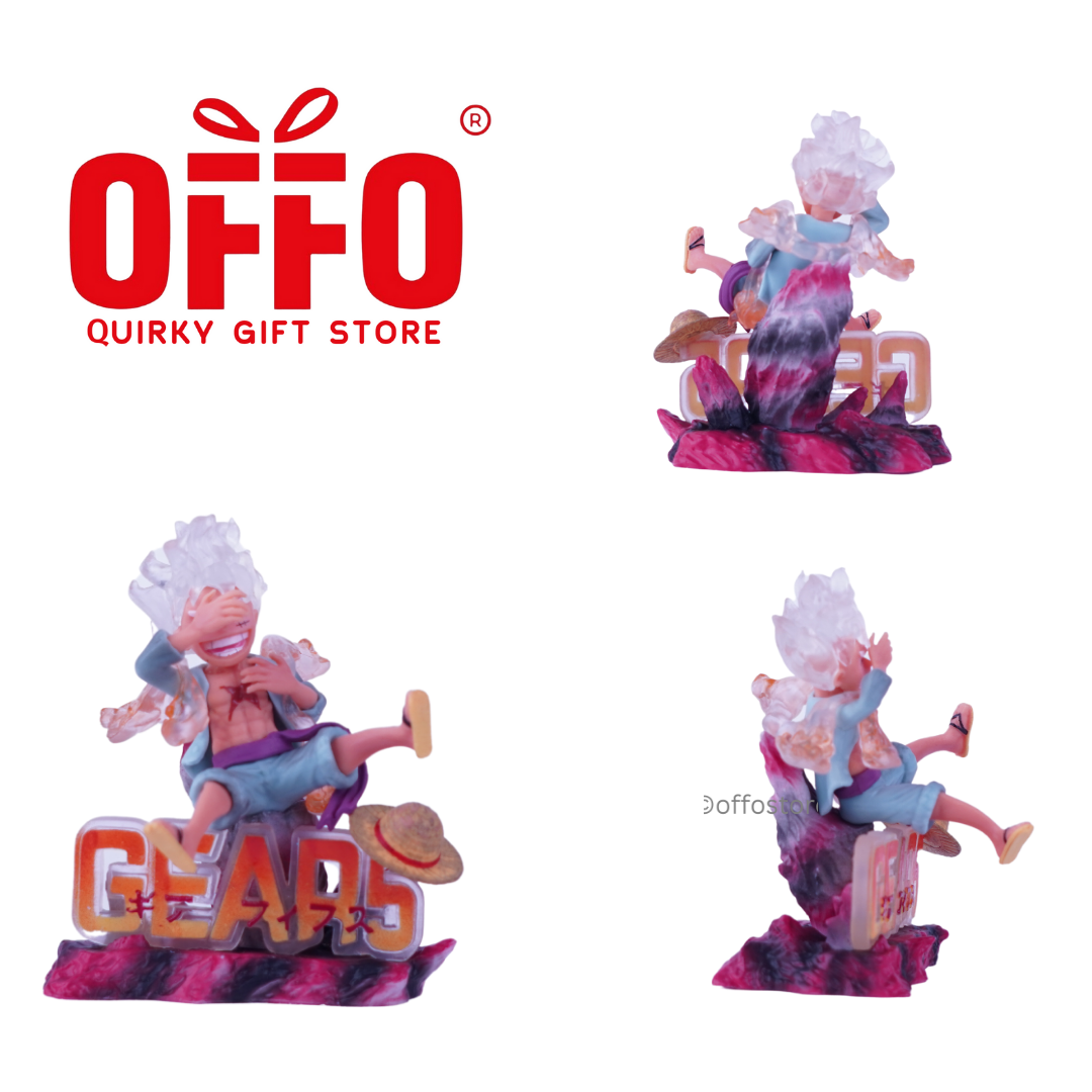 One Piece Anime Luffy Gear 5 Action Figure